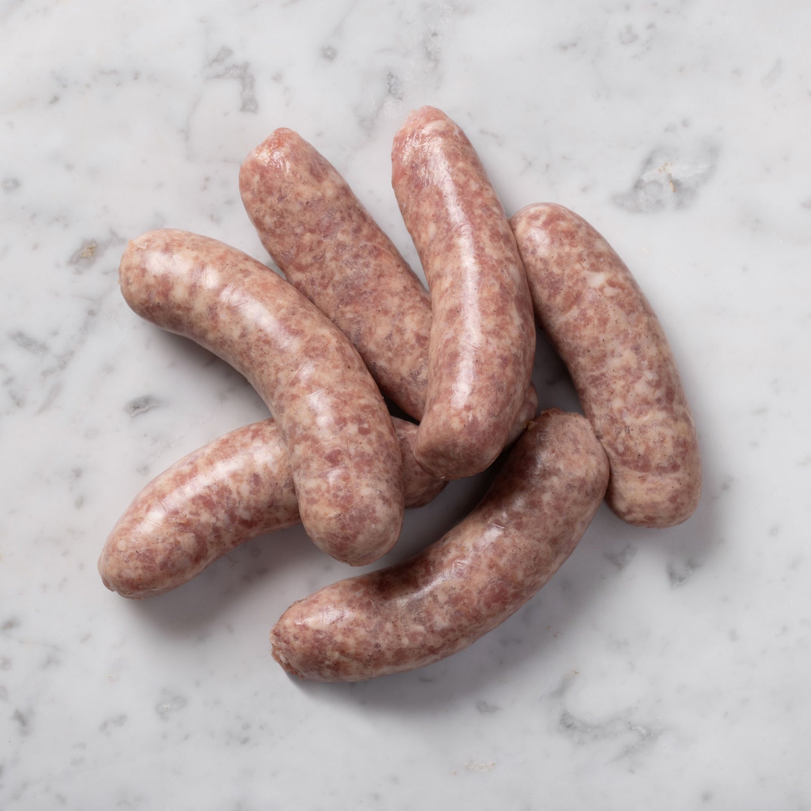 The house Aldeburgh Sausage, made on-site at Salter and King from local free-range pork